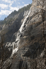 Wasserfall bei Lauterbrunnen, Schweiz
