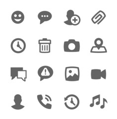 Chat icons