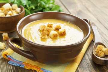 Red lentil soup