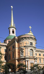 Obraz premium Михайловский (Инженерный) замок в Санкт-Петербурге