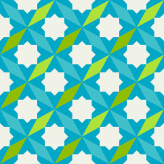 abstract retro geometric pattern