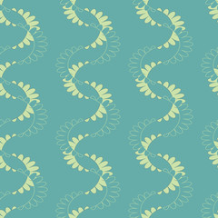 Wavy seamless pattern / wallpaper