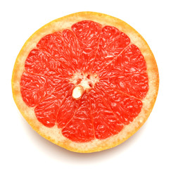Slice of grapefruit