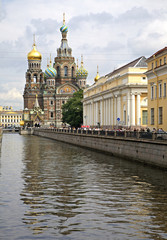 Fototapeta premium Собор Воскресения Христова на Крови (Храм Спаса-на-Крови)