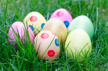 bunte Ostereier