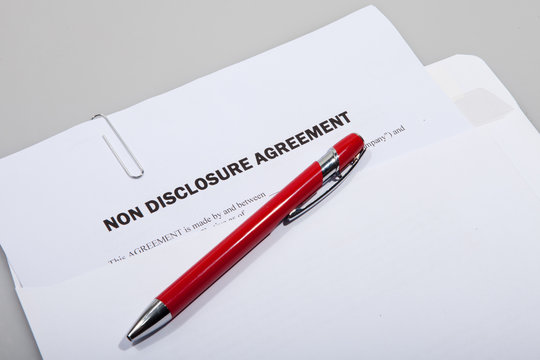 Non Disclosure Agreement And Pen