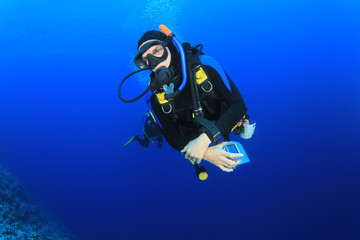 Scuba diving