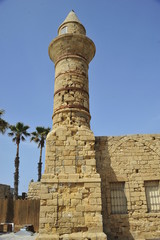 The Bosnian Mosque at Caesarea, Israel