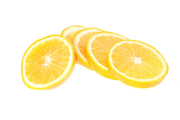 Oranges Isolated on White Background