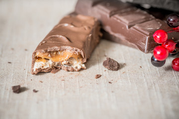 Closeup chocolate