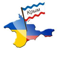 Die Krim zwischen der Ukraine und Russland