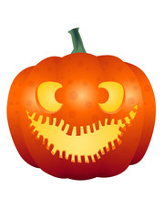 Halloween Pumpkin Face 003