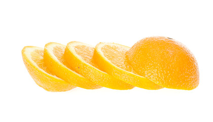Oranges Isolated on White Background