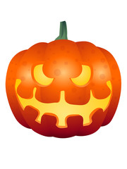 Halloween Pumpkin Face 004