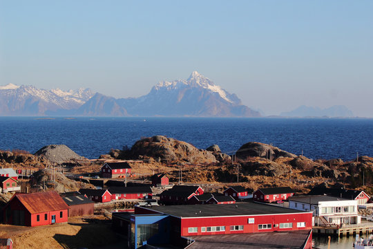 Stamsund from the mount