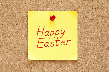 Happy Easter Sticky Note