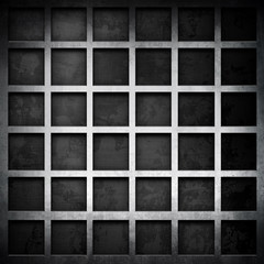 metal grid background