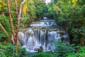 Waterfall, Kanchanaburi, Thailand