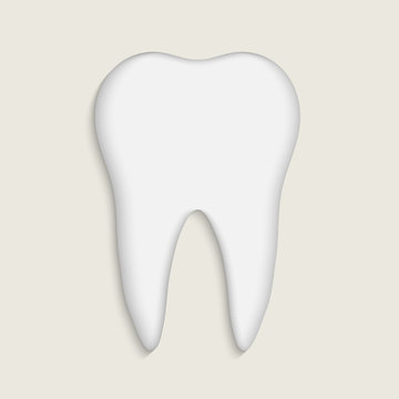 Tooth. Design elements