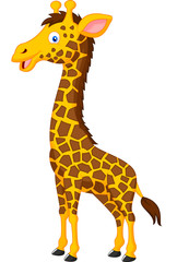 Fototapeta premium Giraffe cartoon