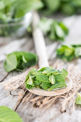 Wooden Spoon with Mint