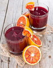 Fresh made Juice (Blood Orange)