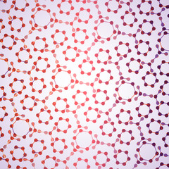 molecular structure, abstract background