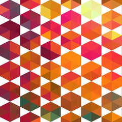 Pattern of geometric shapes. Triangles.Geometric background. Cop