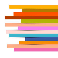 Fototapeta premium Abstract Colorful Paper Strips Background