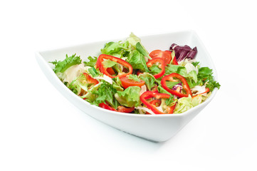 Fresh vegetable salad