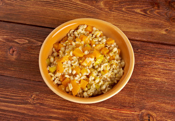 Orzotto con zucca