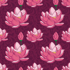 Lotus Ornamental Pattern