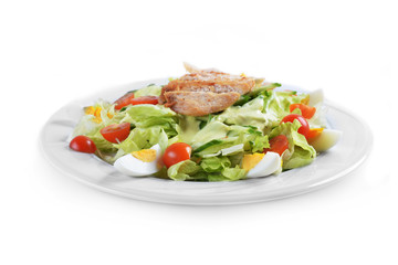 salad with lettuce