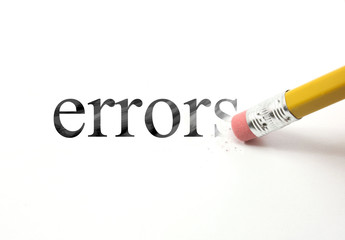 Erase your Errors - 62717459