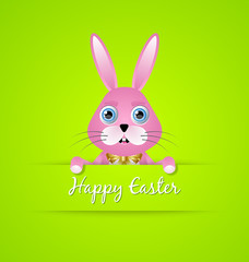 Happy Easter card template