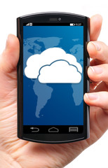 cloud touch screen phone