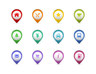 Vector pin set