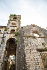 Fototapeta na wymiar Old Stone Church in Kotor