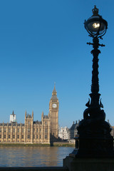 Fototapeta na wymiar Houses of parliament, London.