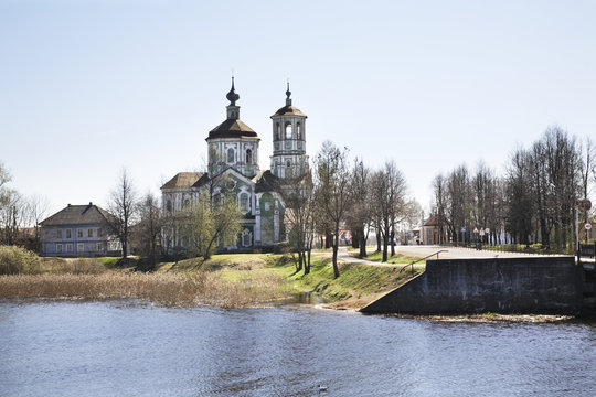 Богоявленская церковь. Торопец. Тверская область. Россия