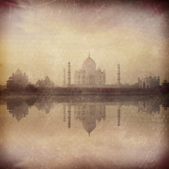 Taj Mahal on sunrise sunset, Agra, India