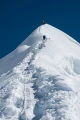 Poster Imja Tse or Island peak climbing, Everest region, Nepal © ykumsri