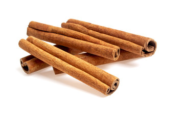 Cinnamon isolated on white background