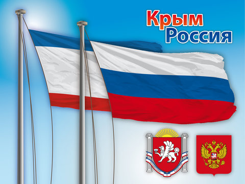 Crimea Russia Flags