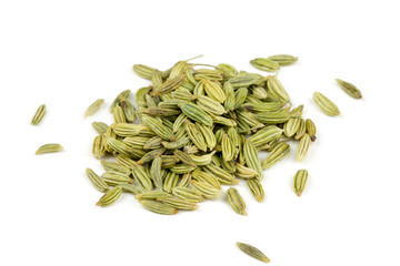 fennel seeds isolated on white background - 62727890