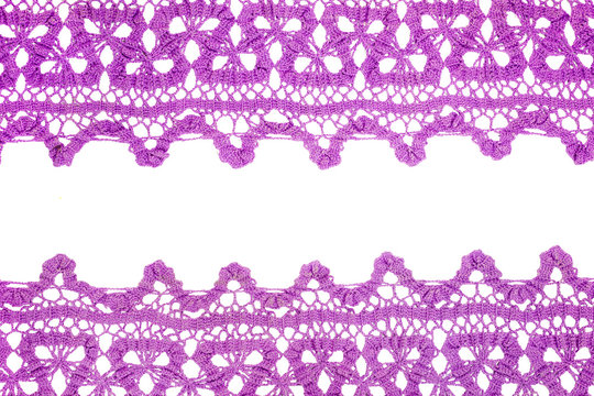 Purple Lace Background