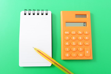 計算機とメモ帳