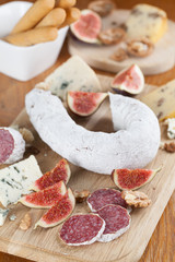 Meat and cheese