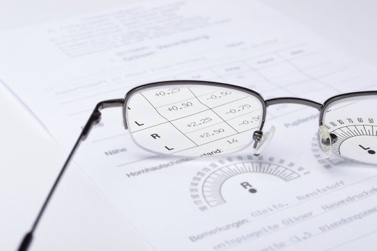 Lesebrille mit Rezept