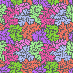 Сolorful abstract seamless pattern